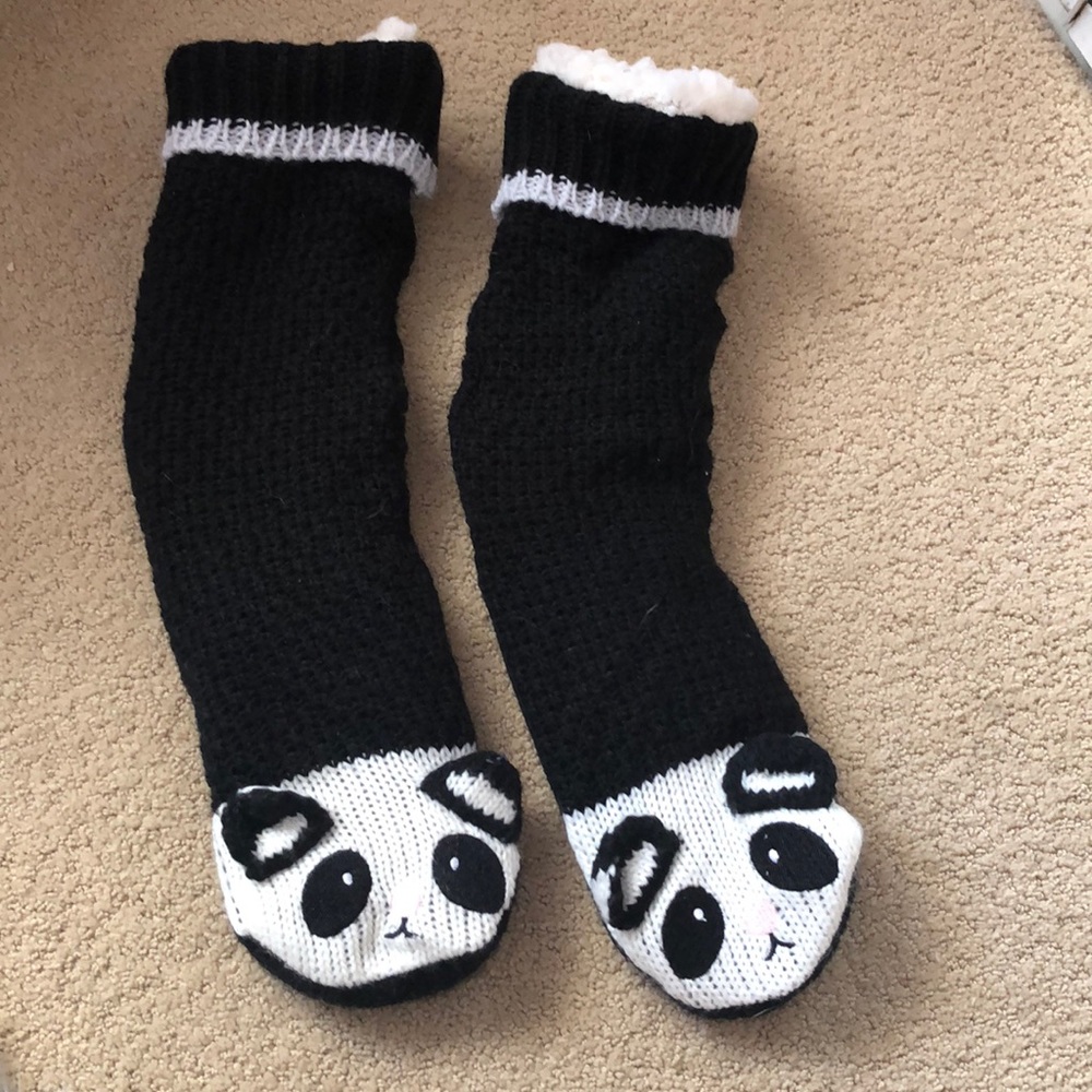 Panda Bear Slipper Socks